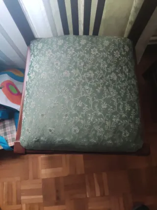 Juego de 4 sillas de comedor madera