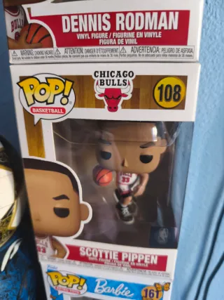 Funko Pop! Scottie Pippen y Dennis Rodman.