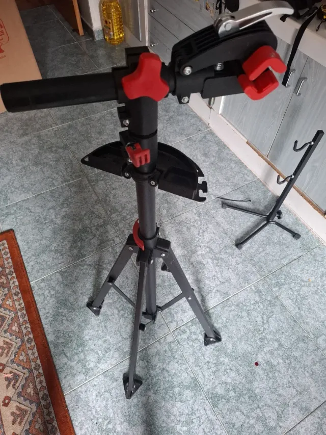 Soporte Reparación Bicicletas Plegable