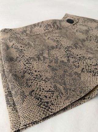 Falda pantalón Zara animal print serpiente