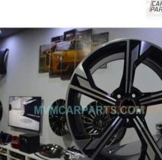 JUEGO DE 4 LLANTAS 20 NEW RS5 BLACK A... rmb626913