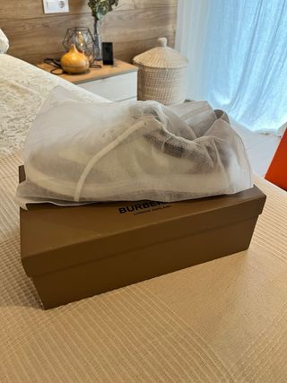 Zapatillas Burberry Hombre Beige/Multicolor