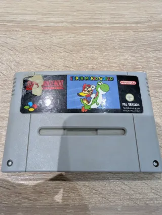 Super Nintendo Super Mario World PAL