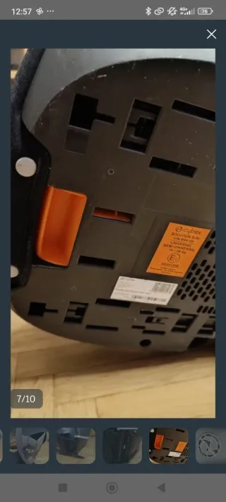 Silla coche Cybex Isofix