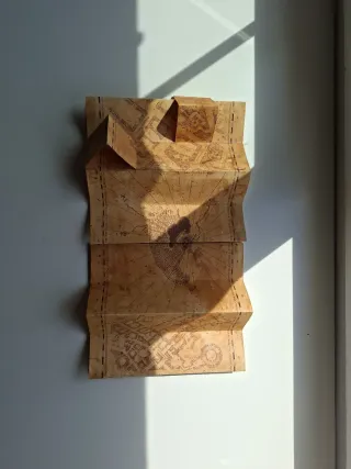 Mapa del Merodeador Harry Potter tamaño 20 cm