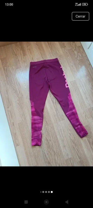 Leggings Reebok Morados