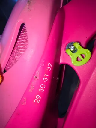 Patines en línea rosas para niña