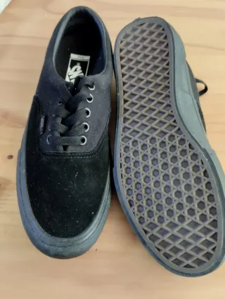 Zapatillas Vans New Era Terciopelo Negras