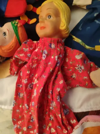 Set marionette/burattini vintage