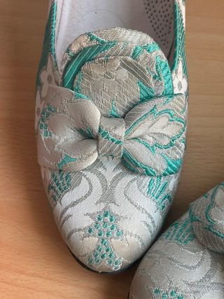 Traje de Fallera azul  y Blanco