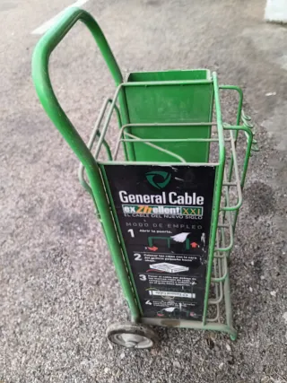 Carro porta rollos General Cable