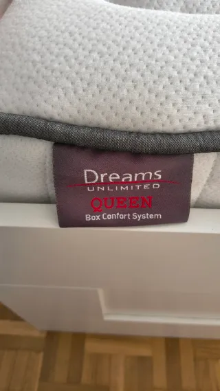 Cama IKEA Matrimonial + Colchón Dreams Queen.