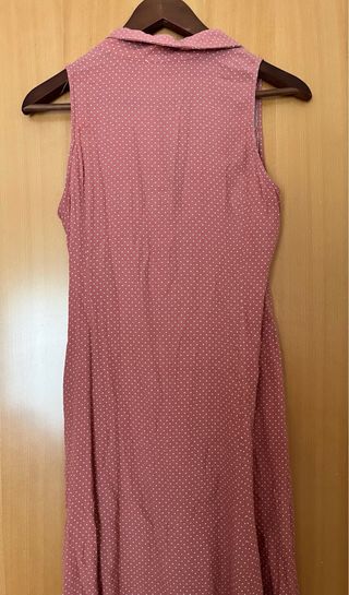 Vestido Mango lunares rosa Talla S