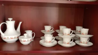 Vajilla Vintage Porcelana Decorada