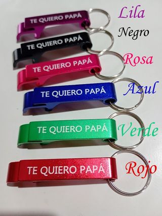 Llaveros Abridor Te Quiero Papá