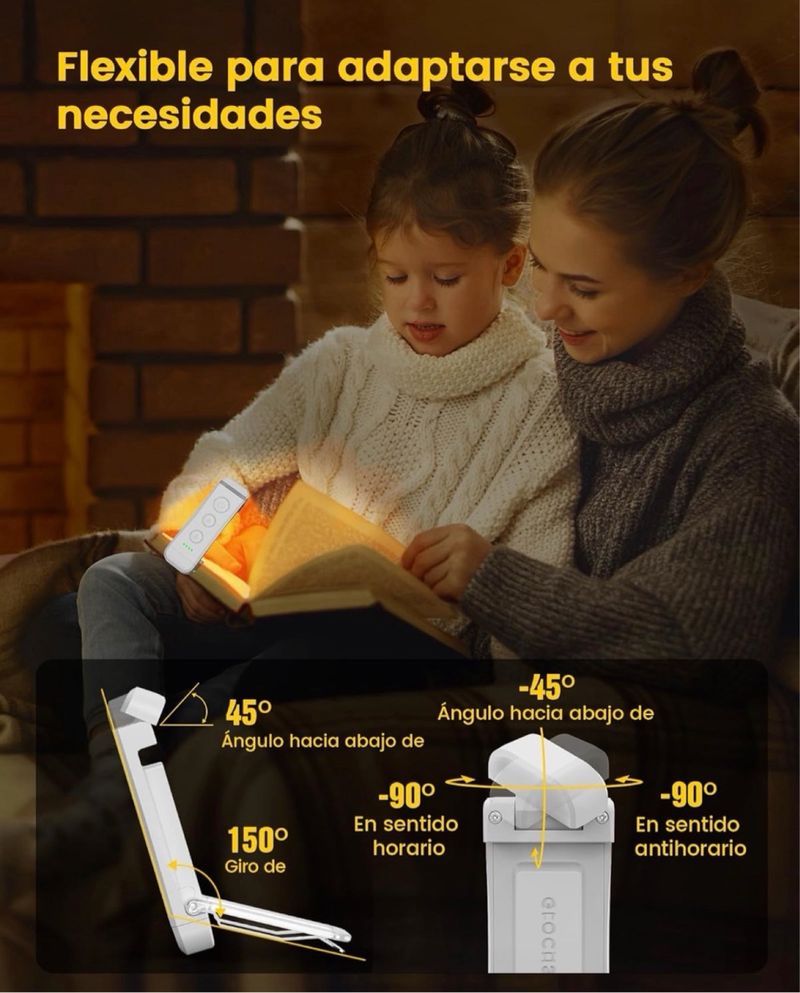 Luz de lectura Glocusent LED nueva a estrenar afbeelding 4