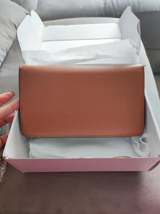 Bolso Coach Mujer Marrón y Beige