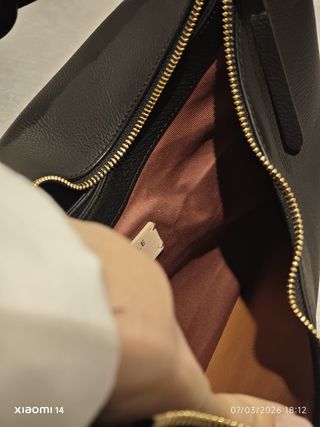 Borsa Coccinelle Nera Pelle Nuovissima