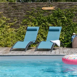 PACK 2 TUMBONAS GALAPAGOS TEXTILENO GRIS-AZUL