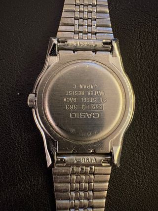 Orologio Casio Vintage Donna Acciaio