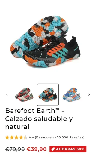 Zapatillas Barefoot Entrenamiento