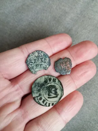 Lote 3 monedas antiguas