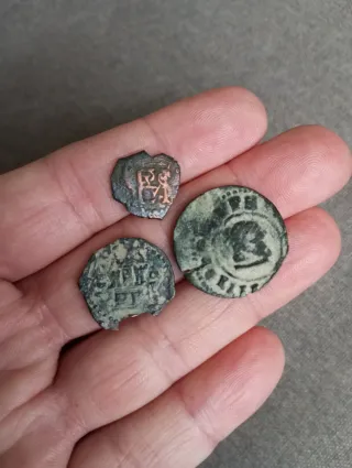 Lote 3 monedas antiguas