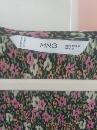 Blusa floral Mango Talla M