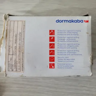 Cerradura Dormakaba Seguridad + 6 Llaves