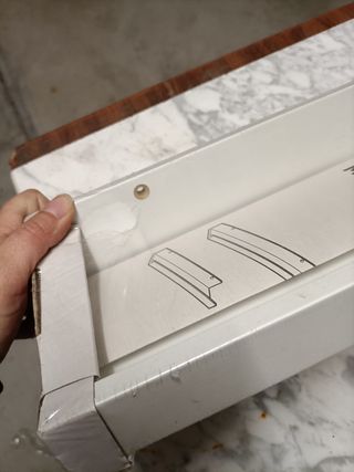 Estantería MOSSLA Ikea Blanca.  Nueva