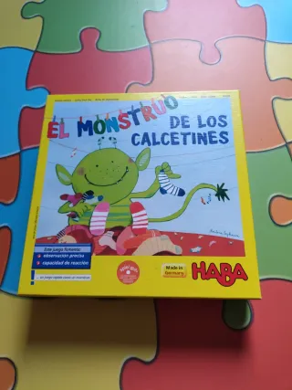 Juego El Monstruo de los Calcetines HABA