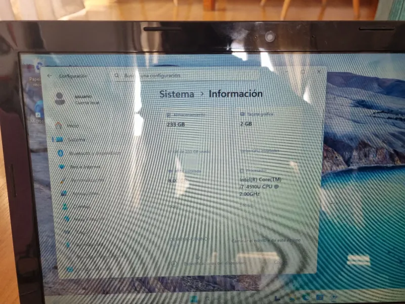 Portátil Lenovo i7 Negro afbeelding 7