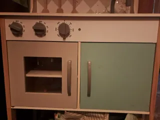 Cocina de juguete con accesorios