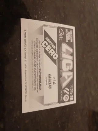 Cromo Iker Casillas Iconos Panini