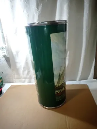 Paragüero Vintage Barcos Pintura