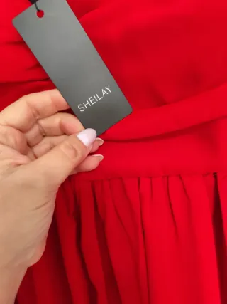 Vestido fiesta/boda rojo