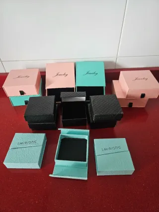 Lote 14 Cajas Vacías Bisutería Joyería