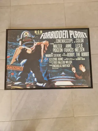 Cuadro Forbidden Planet MGM Robby El Robot
