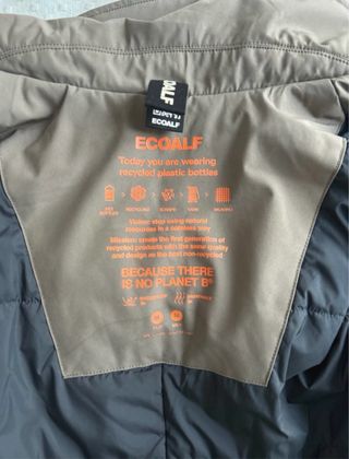 Gabardina Ecoalf Marrón/Gris