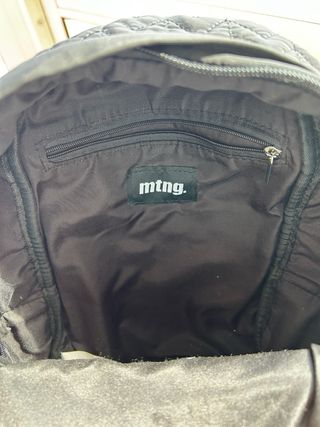 Mochila Mustang negra pequeña