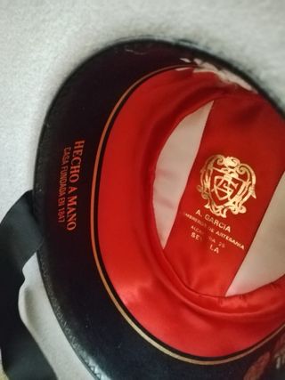 Sombrero Cordobés Gris equitación.