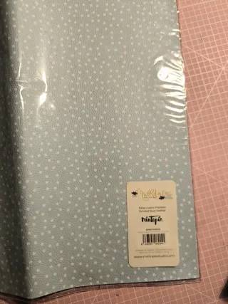 Falso cuero impreso Mintopia colección Muérdago