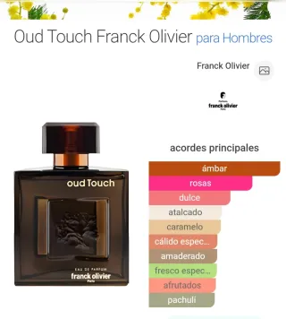 Eau de Parfum Oud Touch Franck Olivier 100ml