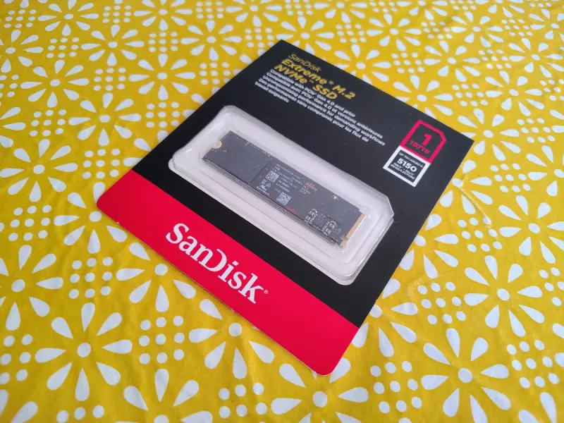 SanDisk Extreme M.2 NVMe SSD 1TB
