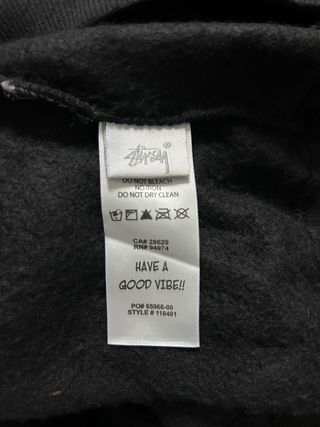 Sudadera Stussy Negra