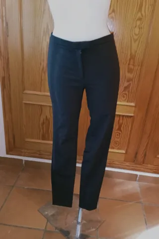 Pantalón recto COS elástico negro