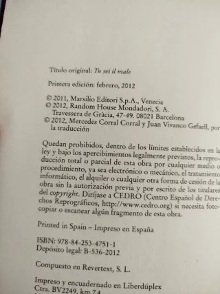 Tú eres el mal (Comisario Michele Balistreri 1)...