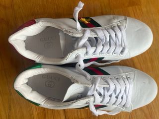 Zapatos tennis Blancos y Verdes