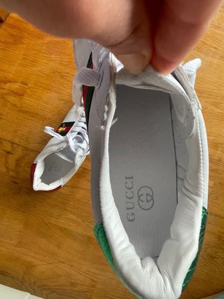 Zapatos tennis Blancos y Verdes