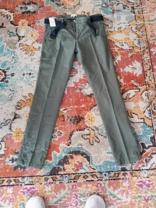 Pantalón chino Slim El Ganso T42 con cinturón